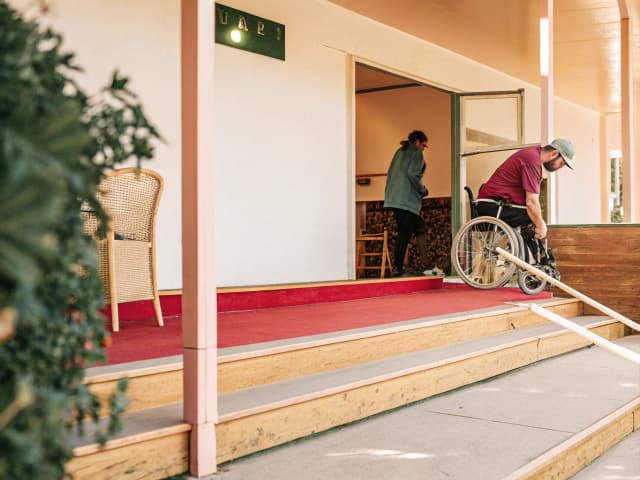 Image for Disability access: construction-related accessibility claims: notice of violation and opportunity to correct.