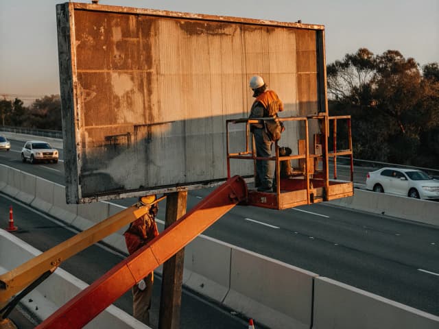 Image for Advertising displays: City of Los Angeles: exemption: ordinance.