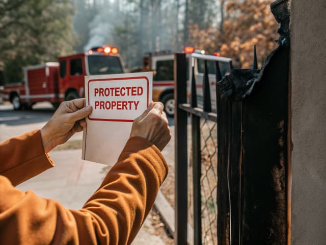 Image for Real property transactions: Counties of Los Angeles and Ventura wildfires: unsolicited offers.