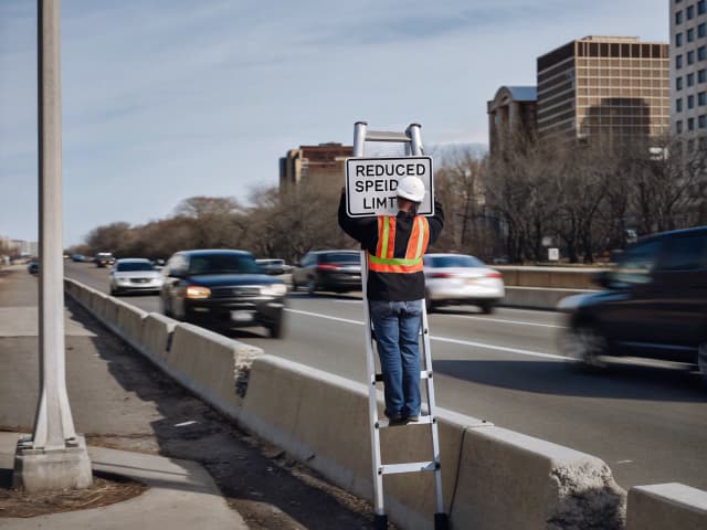 Image for Traffic safety: speed limits.