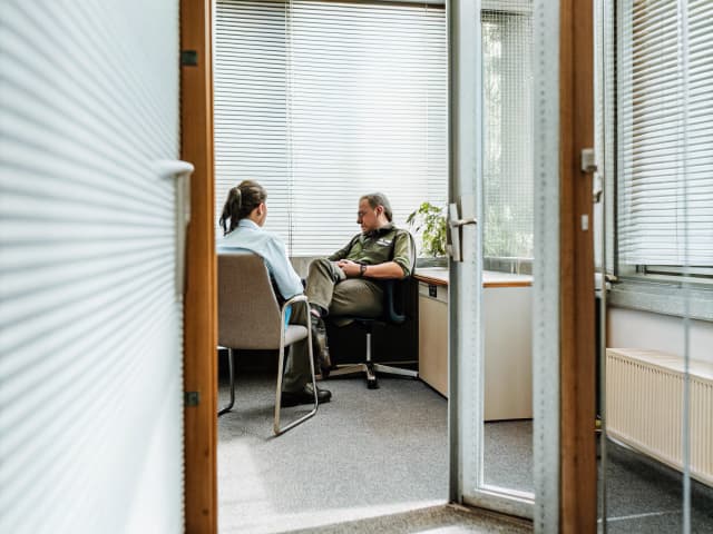 Image for Peace officers: mental health liaisons.