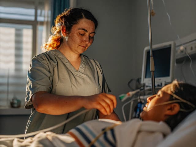 Image for Workers’ compensation: hospital employees.