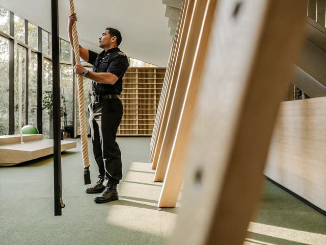 Image for Private security services: security guards: training.