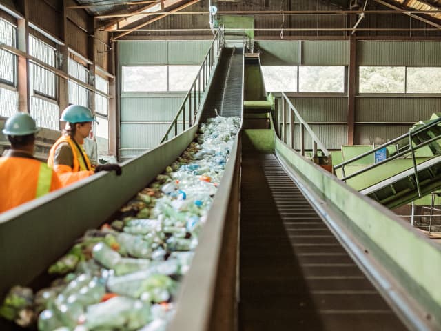 Image for Recycling: beverage containers.