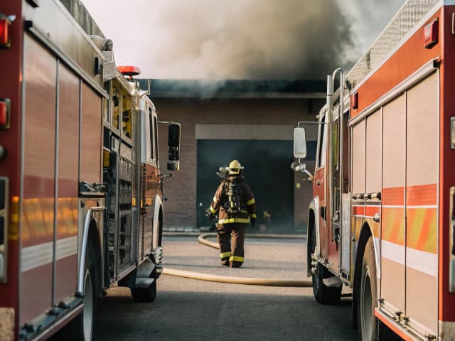 Image for Office of Emergency Services: firefighting mutual aid.