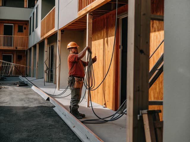 Image for Electrical corporations: connections: affordable housing projects.