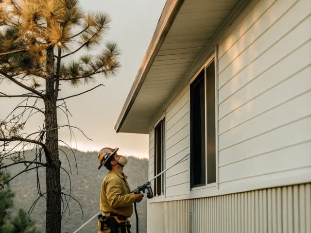 Image for Residential property insurance: tree fire risks.