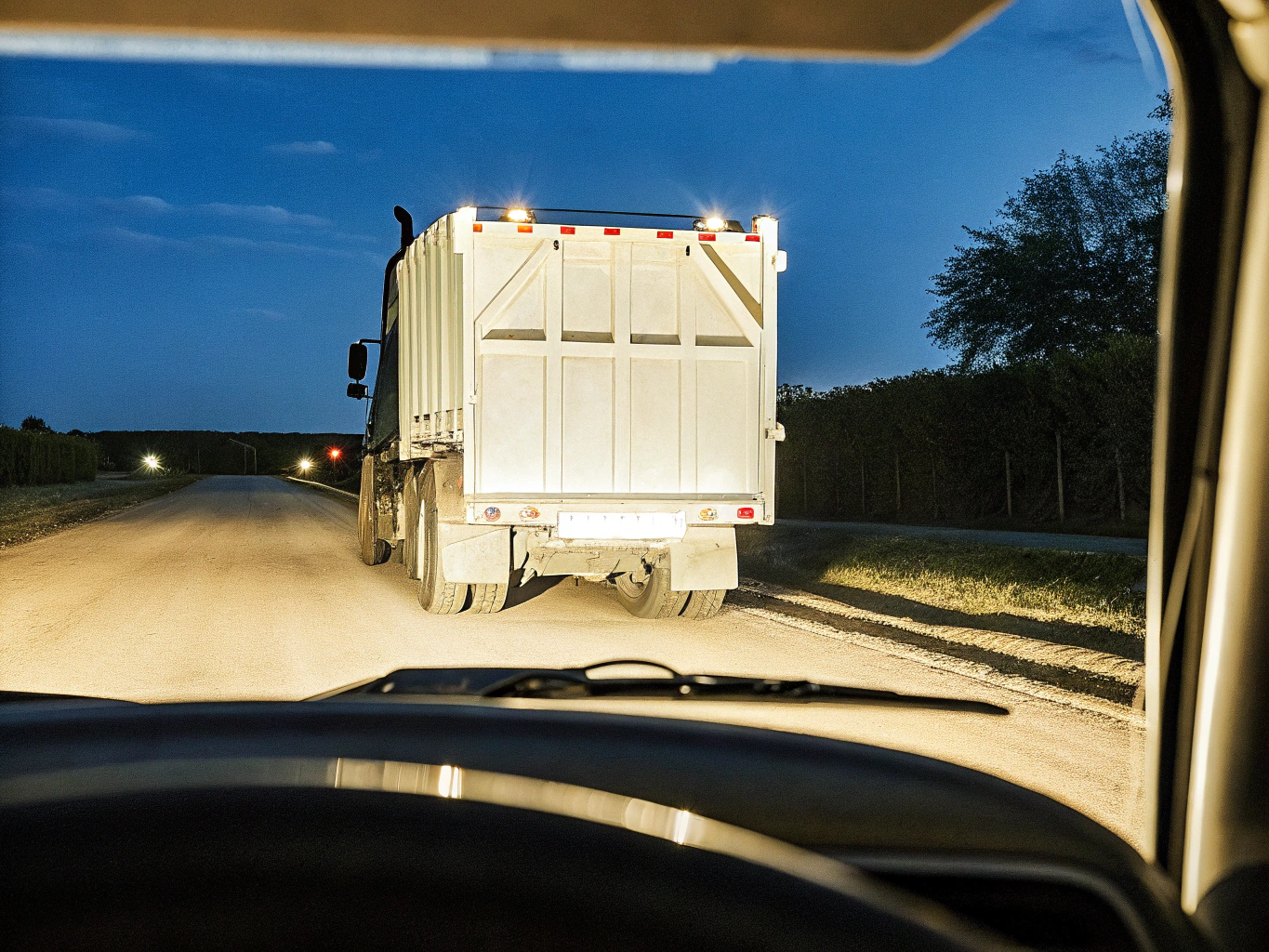 Image for Trash receptacles and storage containers: reflective markings.
