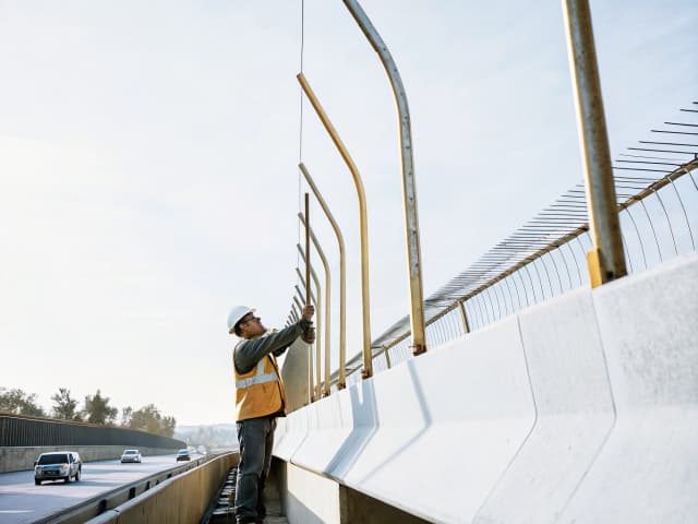Image for State bridges and overpasses: suicide prevention.